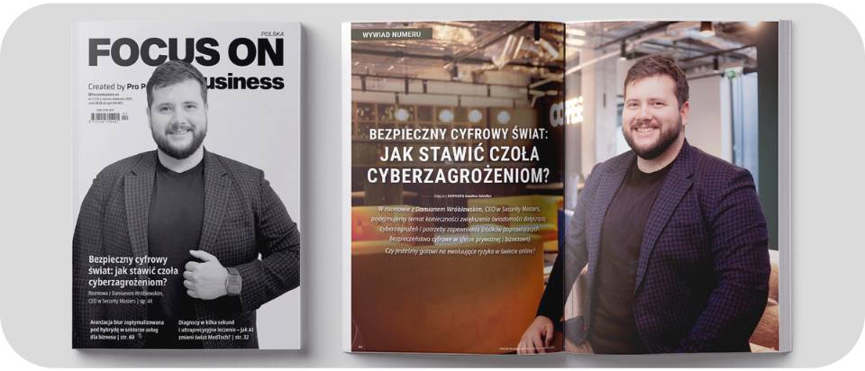 Damian na okładce magazynu Focus On