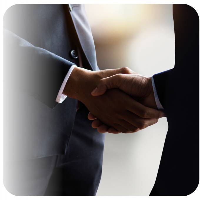 Partnerskie podanie dłoni